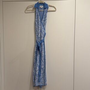 Diane Von Furstenberg Light for Target Blue Wrap Dress